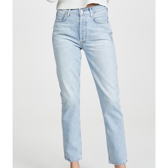 Citizens of humanity charlotte straight jeans La Luna light blue - Picture 1 of 16